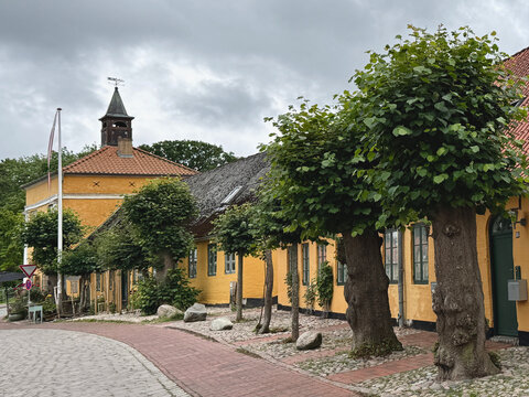 Historischer Ortskern von Kupfermühle bei Flensburg
