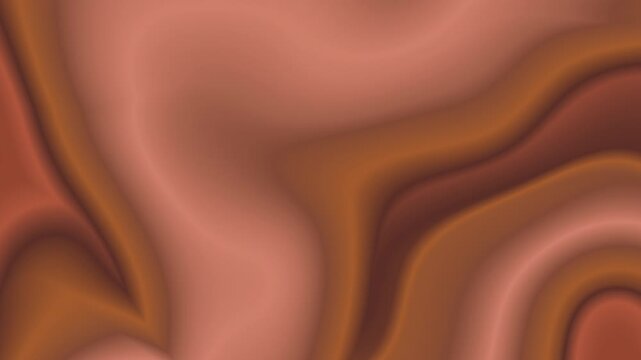 Commercial Media Asset Showcasing Rustic Terracotta Copper Bronze Metallic Foil Marbling Texture Loop