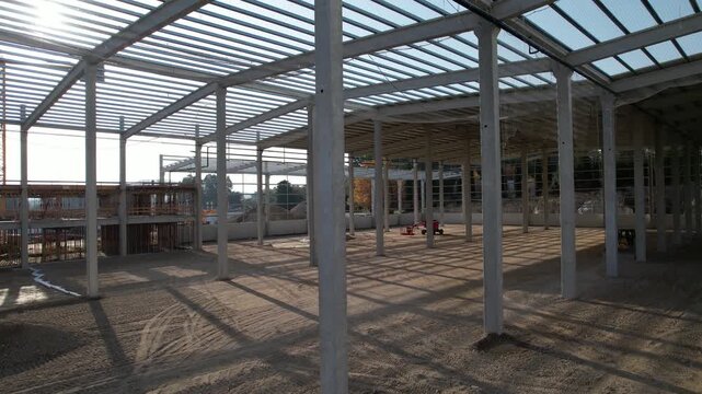 Interior of Building Construction