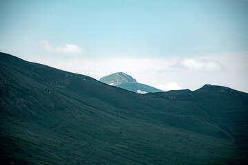 Obraz premium mountain landscape with clouds