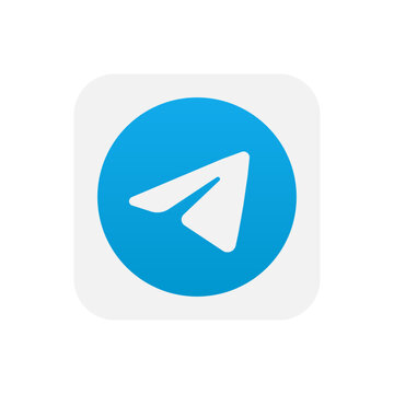 telegram icon button - telegram logo - social networking logo icon set - social media icons - social network app logo