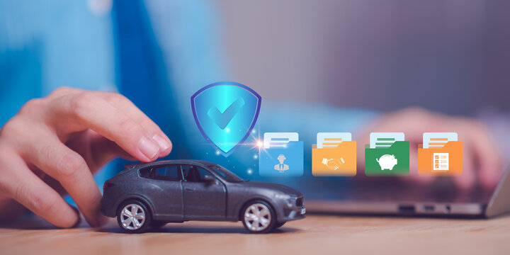 Insurance agent manages digital auto insurance with policy management, claims processing, risk protection, coverage verification, customer service, secure documentation, compliance, and automation.