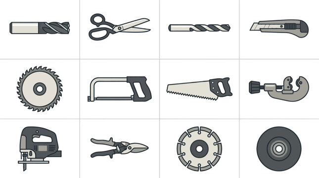 Collection of various hand tools.