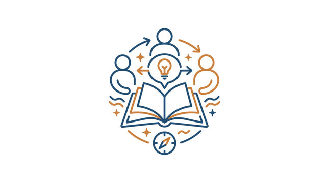 Education Learning Knowledge Sharing Concept.