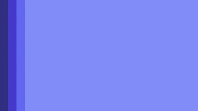 Minimalist composition featuring a bold blue curve against a black backdrop