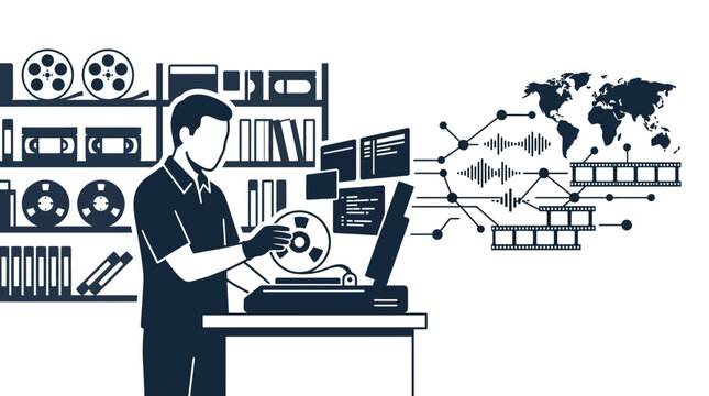 Digital Restoration of Analog Video and Audio Media