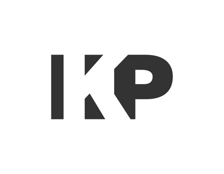 IKP logo design. Initial letter I K P bold font style for tech startups, consulting, corporate branding. Creative company name, headlines typography identity, trendy logotype.