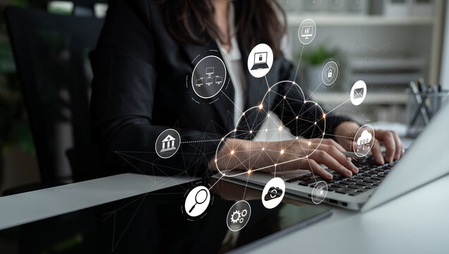 Cloud computing enables cloud, service, and network integration for digital transformation, data access, and scalable platform connectivity Latch