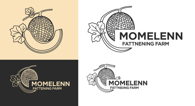 Vintage Logo Design for Momelenn Fattening Farm.