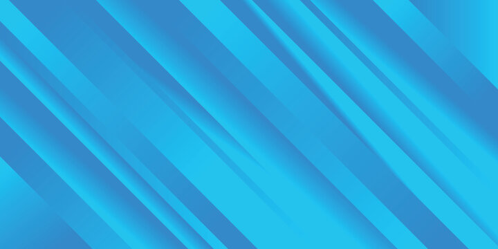 Blue Diagonal Striped Abstract Background Design