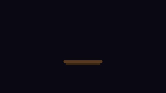 Animated loading bar progress indicator with smooth motion for digital interfaces and web ui animation 4k