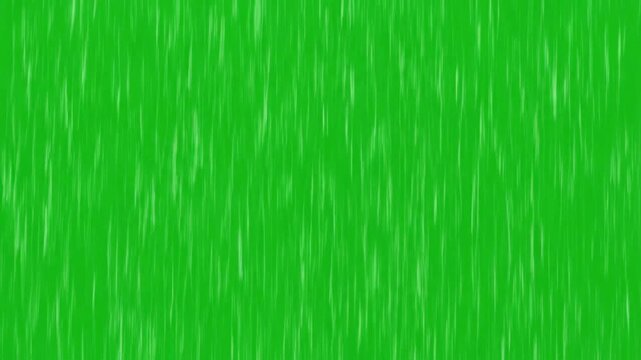 Dynamic Green Rain Effect with Falling Lines and Motion Blur.