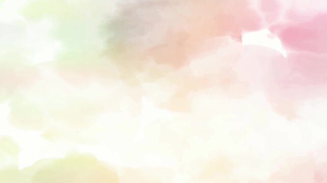 Soft Pastel Watercolor Texture Wash 4K