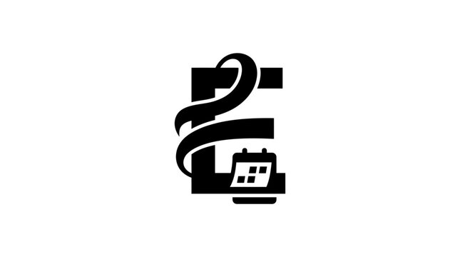 Black and white number two symbol.