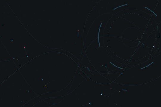Celestial orbit paths stellar map constellation lines stellarmap orbitpaths constellations