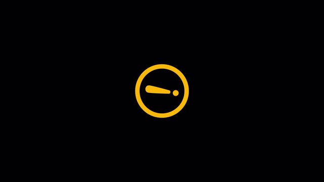  Animated warning caution warning sign warning danger alert icon safety with alpha channel 