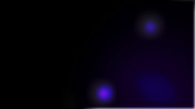 Abstract glowing purple light orbs and neon pulse wave background, for digital technology, and science concepts