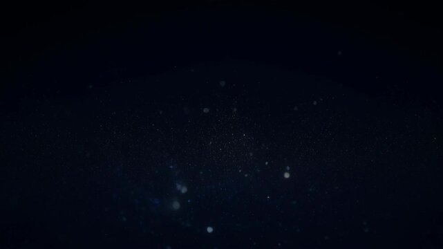New Year Christmas Dark Abstract Background with Flare, Dust, Soft Light Bokeh, Star Dust, Sparkle, Festive Celebration Design for SEO Searchable Use