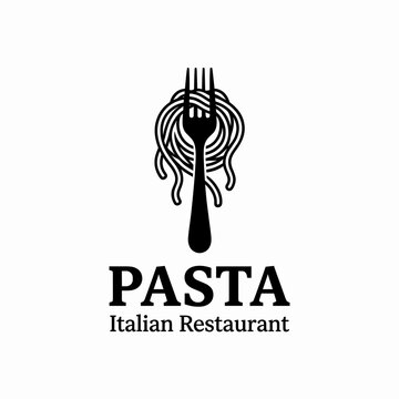 Pasta Logo Design for Italian Restaurant Branding