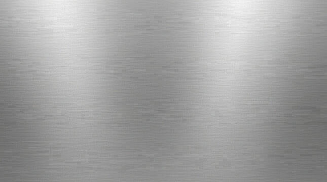Brushed metal background silver texture subtle reflection minimalist high fidelity