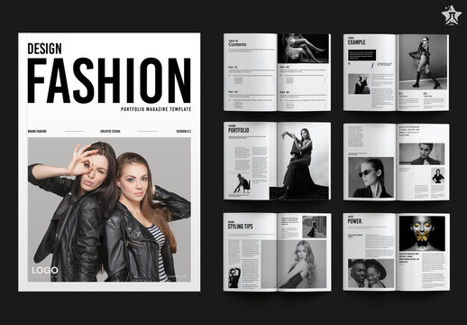 Fashion Magazine Template