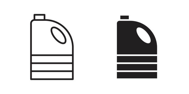 Bleach cleaning icon