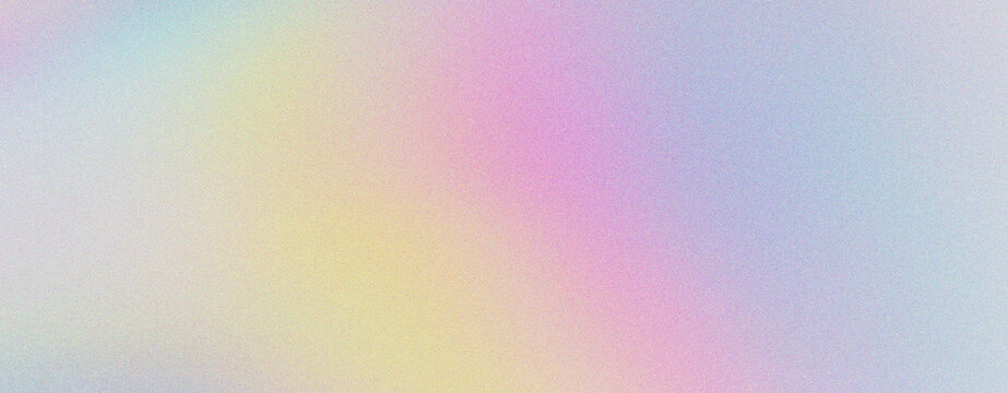 Holographic pastel gradient background with iridescent soft colors. Dreamy ethereal texture for aesthetic design. Abstract blurred rainbow mesh for creative web banners and social media art.