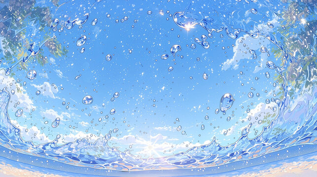 水飛沫