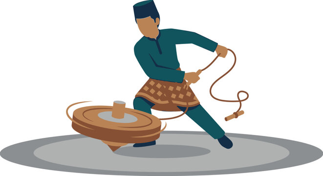 Traditional Scottish musician playing bodhran drum with tipin.
