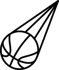 Basketball Line Art Icon © RAVIAN