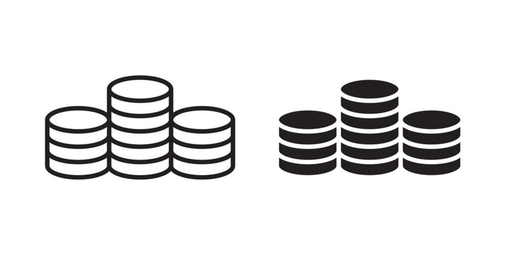 Money coin icon