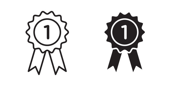 number 1 medal icon
