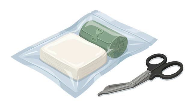 Severe Wound Bleeding Control Vacuum Sealed Bag