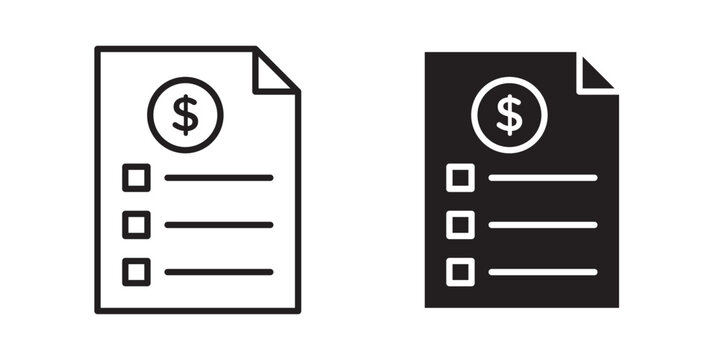 Price list icon