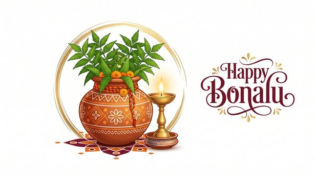 
Happy Bonalu festival, Generative ai
