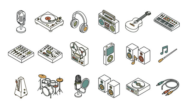 Audio equipment and music technology.