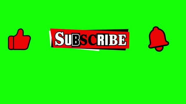 Subscribe button in red color features a notification bell and a thumbs up icon.