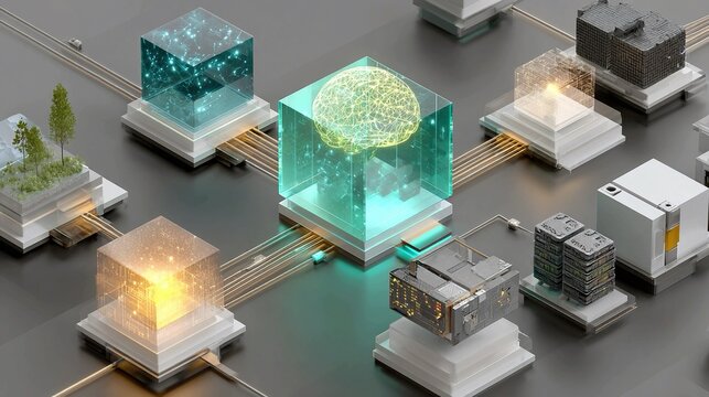 Service discovery distributed application infrastructure systems concept AI guided network orchestration real time monitoring scalable microservice management infrastructure platforms
