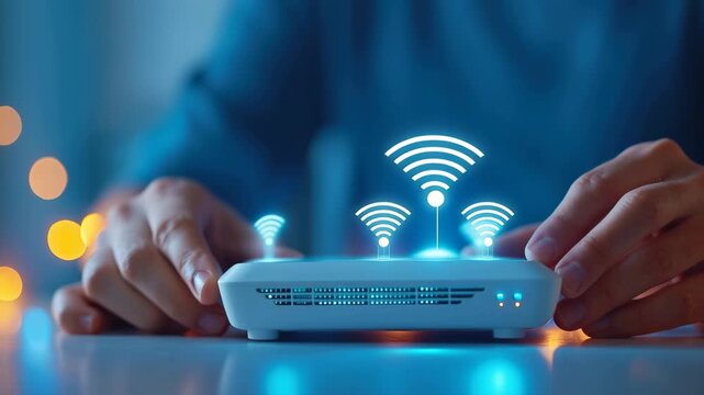 Wireless Router Internet Network Wifi Technology Connection Home Device Setup