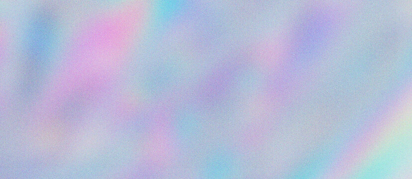 Holographic iridescent background with pastel rainbow colors, soft pearlescent texture for modern graphic design, ethereal liquid gradient surface, dreamy opal aesthetic for creative projects.