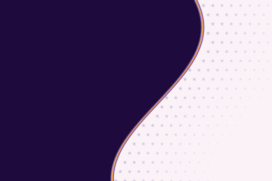 Abstract gradient wave with purple and dotted white background, violet