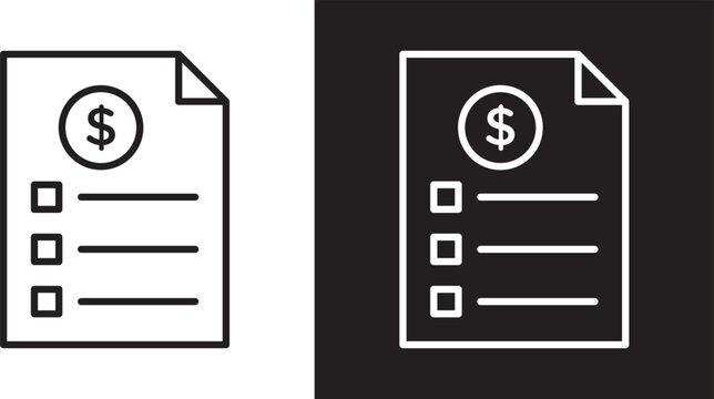Price list icon