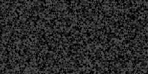 Fototapeta premium Vector paper creative diamond surface seamless technology gray and black randomly low polygon background. pattern Polygon mosaic triangle, business corporate background.