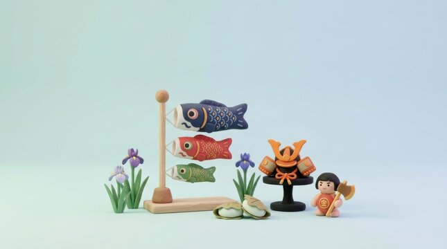 Japanese Childrens Day Kodomo no Hi Symbols