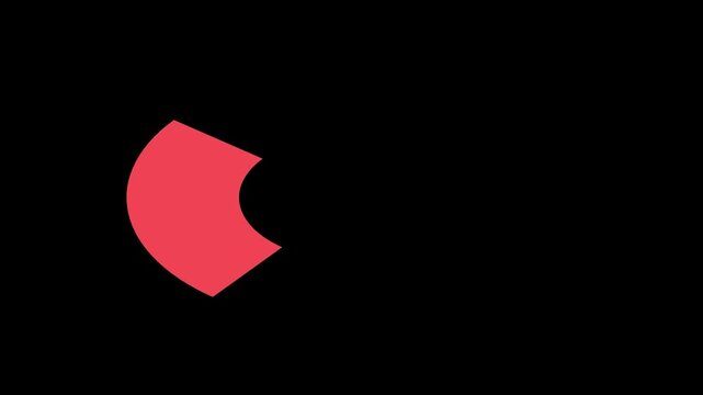 Red Crescent Disc Icon