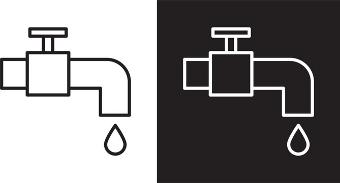 Water tap icon