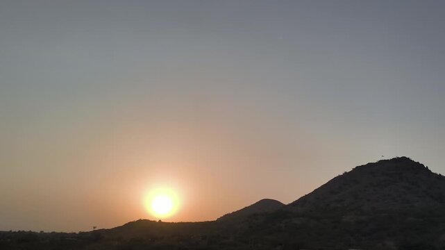 Scenic Sunset Landscape Video Thumbnail