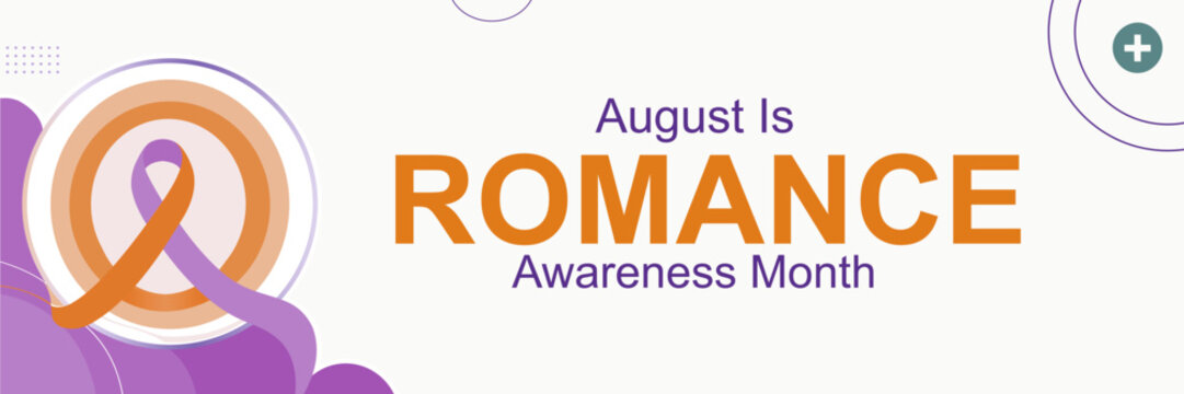 August Romance Awareness Month Awareness Campaign Banner Design