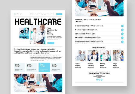 Healthcare Email Newsletter
