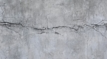 Fototapeta premium aged concrete wall with natural cracks and imperfections, soft daylight, realistic texture, minimalist industrial background, space, ultra detailed